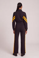 Varsity Wide Leg Sweatpants