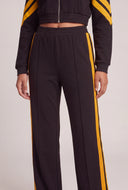 Varsity Wide Leg Sweatpants