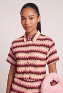 Chevron Crop Shirt