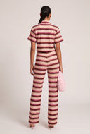 Chevron Pull On Pants