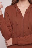 Savannah Zip Front Hoodie