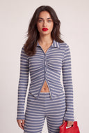 Striped Flyaway Top