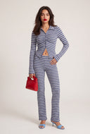 Striped Flyaway Top