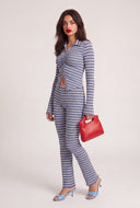 Striped Flyaway Top