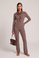 Striped High Waist Pants