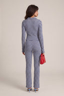 Striped High Waist Pants