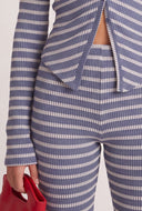 Striped High Waist Pants