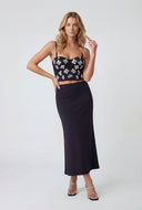 Soft Knit Maxi Mermaid Skirt