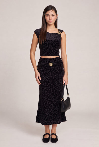 Irene Mermaid Maxi Skirt