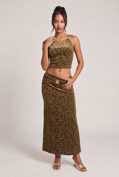 Irene Mermaid Maxi Skirt