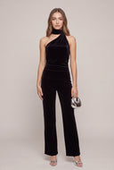 Velvet Scarf Top
