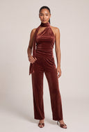 Velvet Scarf Top