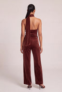 Velvet Scarf Top