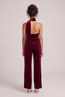 Velvet Scarf Top