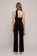Velvet Wide Leg Pants