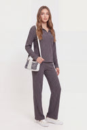 Josephine Rib Knit Polo Top