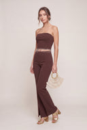 Glam Fringe Tube Top