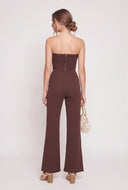 Slit Front Flare Pants