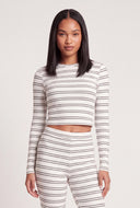 Emmy Striped Crop Top