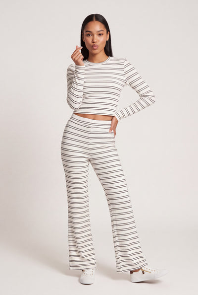 Emmy Striped Flare Pants