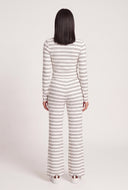 Emmy Striped Flare Pants