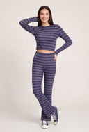 Emmy Striped Flare Pants