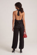 Satin Halter Top