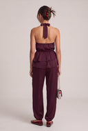 Satin Halter Top
