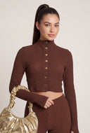 Jessica Textured Crop Top