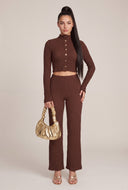 Jessica Textured Crop Top