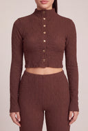 Jessica Textured Crop Top