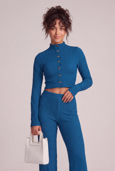 Jessica Textured Crop Top