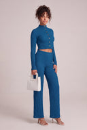 Jessica Textured Crop Top