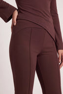 Pintuck Flare Pants