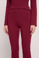 Pintuck Flare Pants