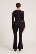 Bell Sleeve Asymmetrical Top