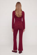 Bell Sleeve Asymmetrical Top