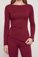 Bell Sleeve Asymmetrical Top