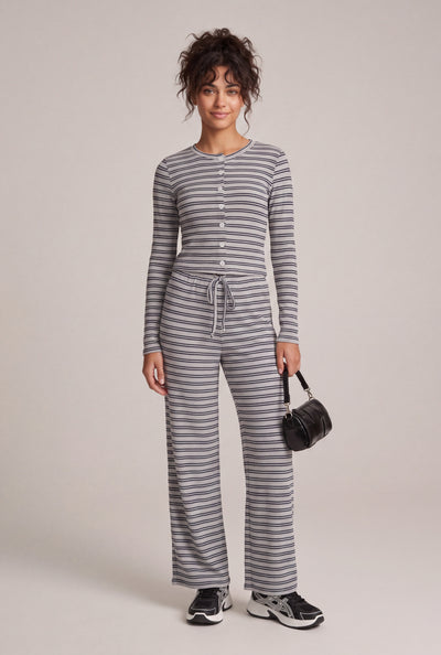 Striped Drawstring Pants