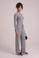 Striped Drawstring Pants