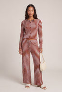 Striped Drawstring Pants