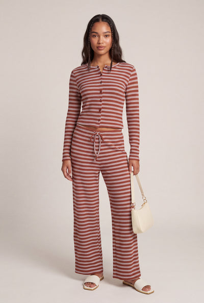Striped Drawstring Pants