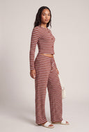 Striped Drawstring Pants