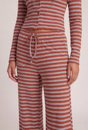 Striped Drawstring Pants