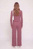 Striped Drawstring Pants