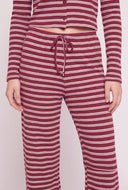 Striped Drawstring Pants
