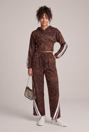 Faux Suede Drawstring Pants