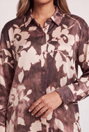 Floral Satin Shirt