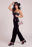 Velvet Sash Pants