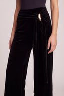Velvet Sash Pants